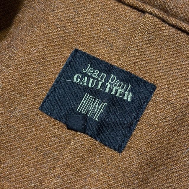 Archive Jean Paul Gaultier HOMME ファーレザージャケット サイズ48
