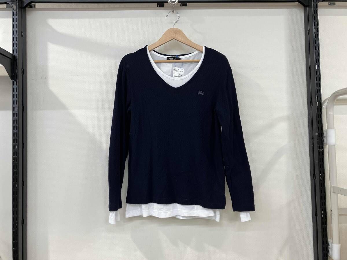 BURBERRY BLACK LABEL バーバリーブラックレーベル 長袖Tシャツ 長袖