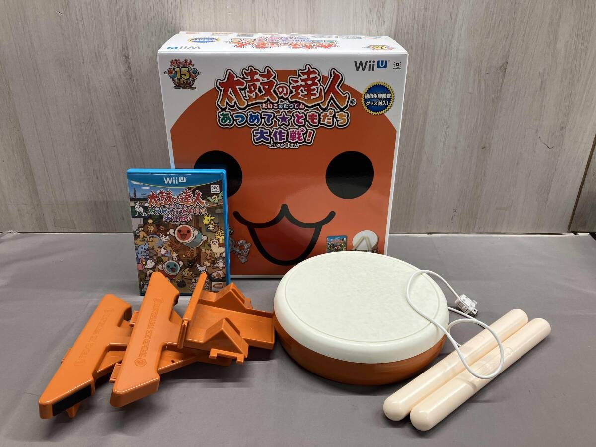 WiiU 【同梱版】太鼓の達人 あつめて☆ともだち大作戦! 専用