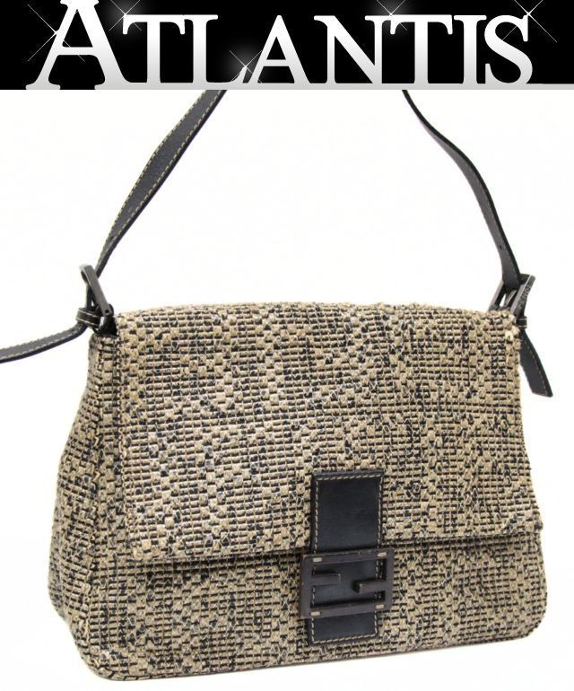 激レア！フェンディ FENDI マンマバケット ハンドバッグ ミディアム