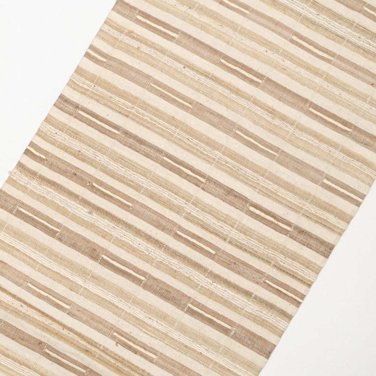 野蚕糸 ムガシルク 袋帯 正絹 野蚕紬 格子柄 未使用 イ6192 野蚕糸 ムガシルク 袋帯 正絹 野蚕紬 格子柄 未使用 イ6192