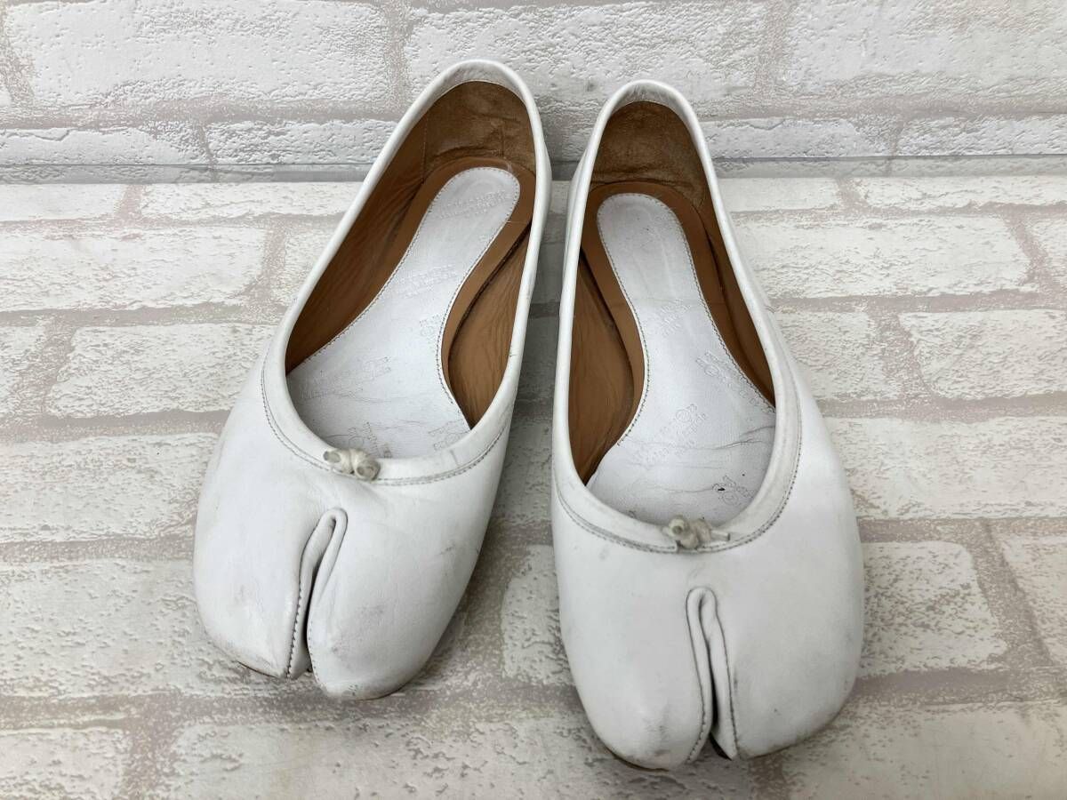 Maison Margiela メゾンマルジェラ 足袋 バレエシューズ ホワイト