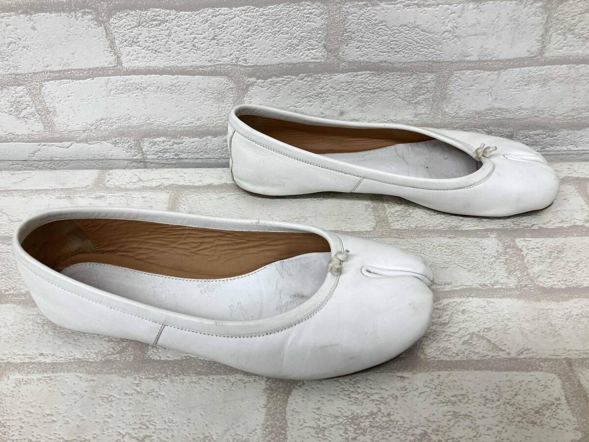 Maison Margiela メゾンマルジェラ 足袋 バレエシューズ ホワイト