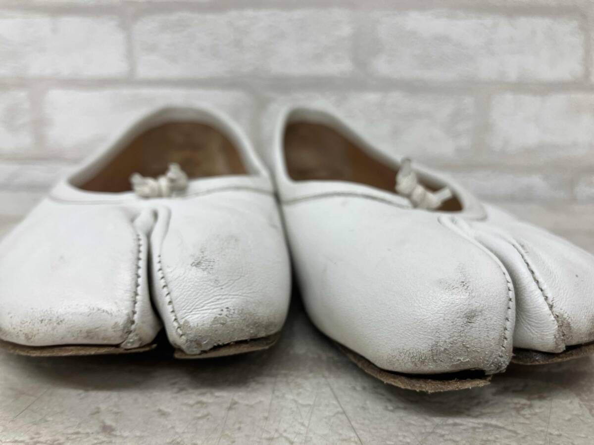 Maison Margiela メゾンマルジェラ 足袋 バレエシューズ ホワイト