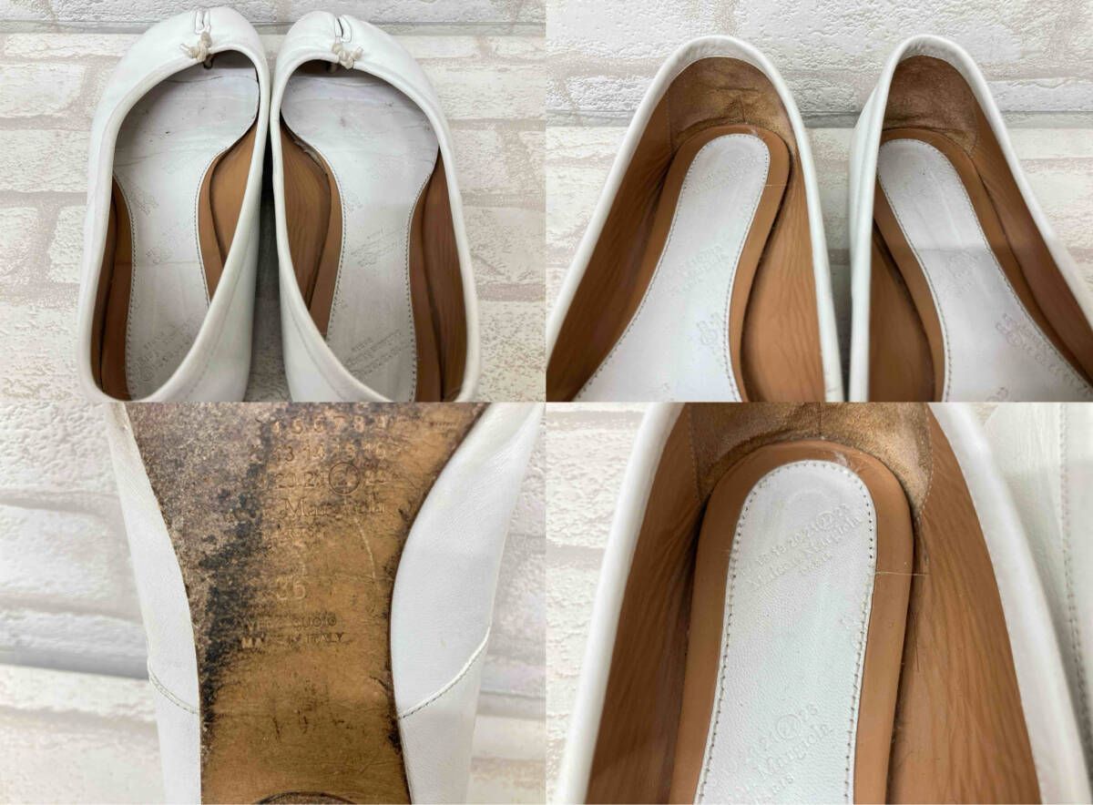 Maison Margiela メゾンマルジェラ 足袋 バレエシューズ ホワイト