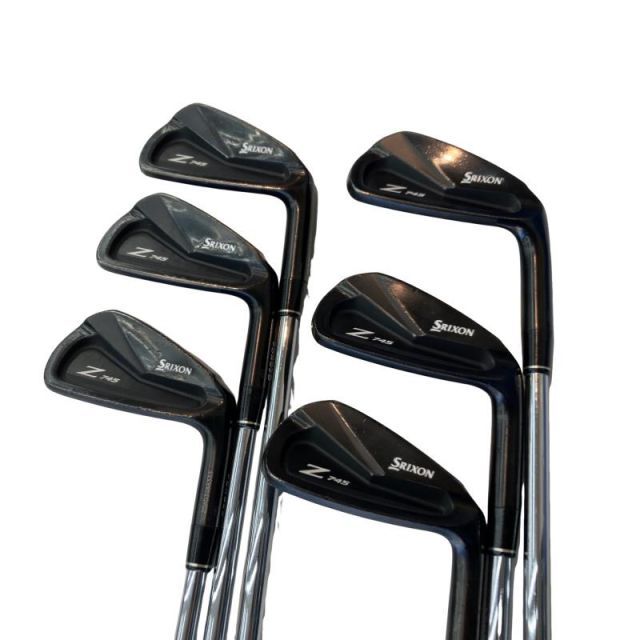 中古】 ダンロップ SRIXON Z745 ブラック 6S アイアンセット IR