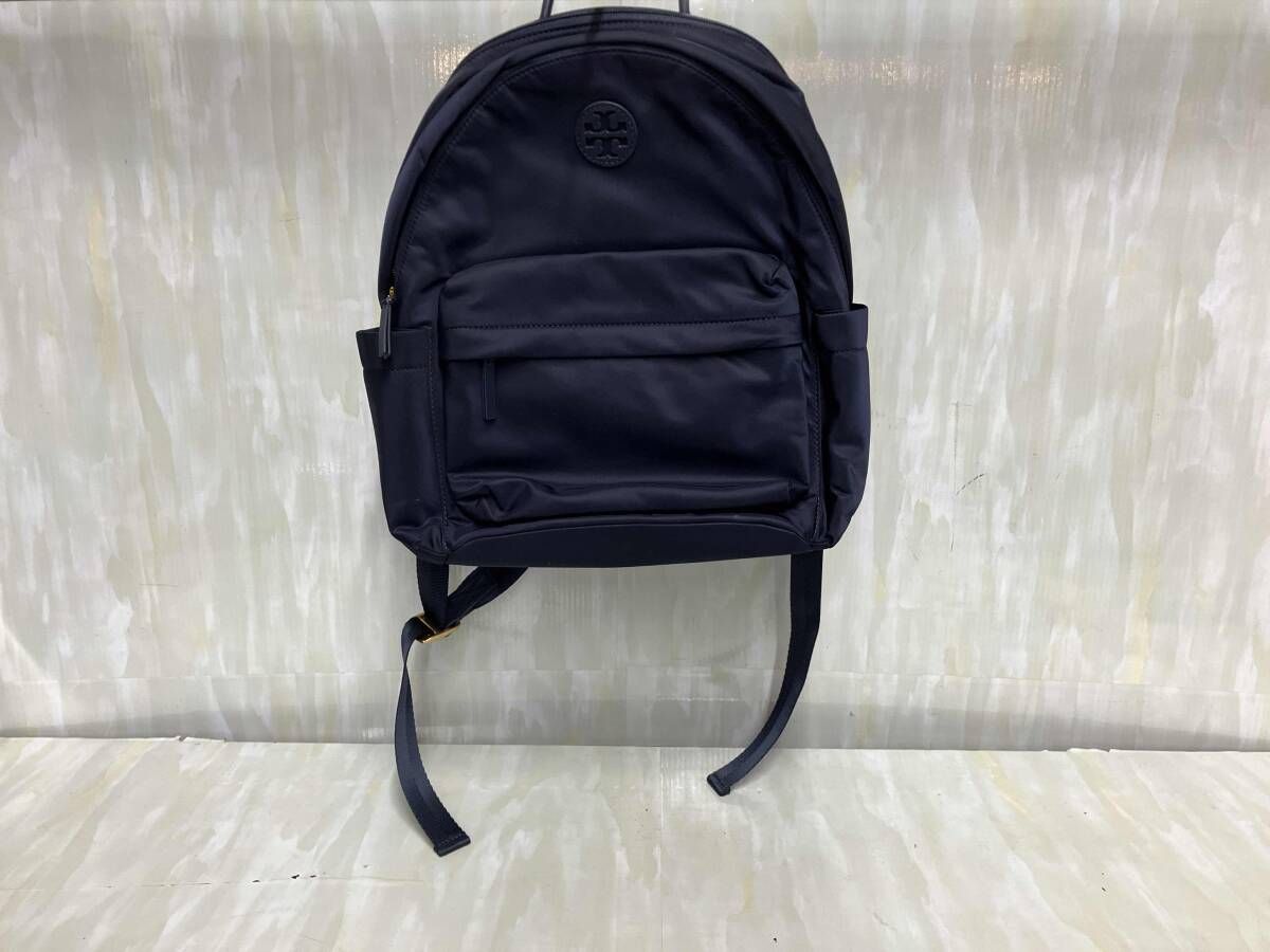 TORY BURCH トリーバーチ リュック ナイロン エラ ネイビー 10008684 