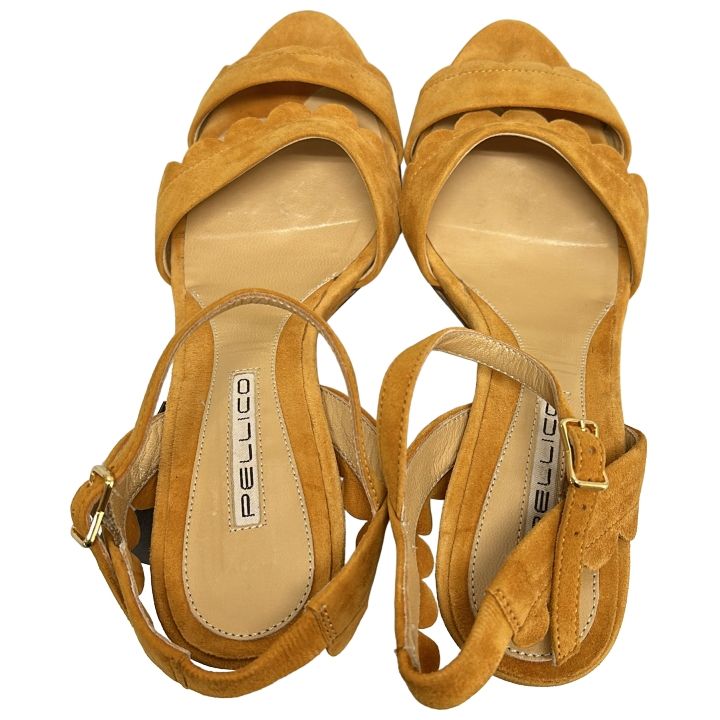 PELLICO (ペリーコ) ☆ ② ウェッジサンダル レディース ベージュ 36