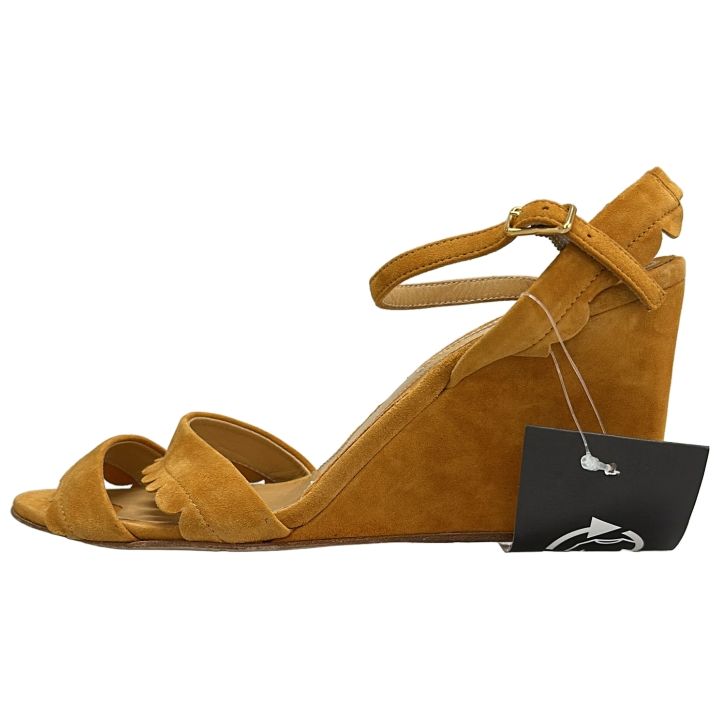 新品DeuxiemeClasse★ペリーコPELLICOチューブサンダル36★ PELLICO (ペリーコ) ☆ ② ウェッジサンダル レディース ベージュ 36