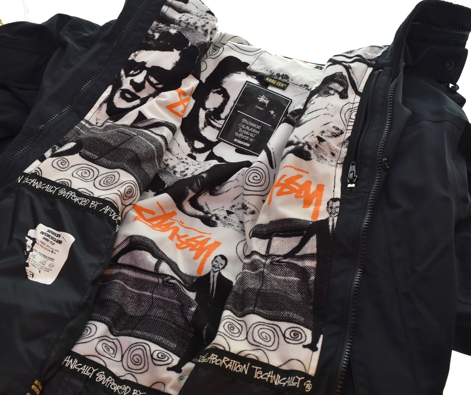 ステューシー STUSSY ×AFDICEGEAR GORE-TEX mountain Parka