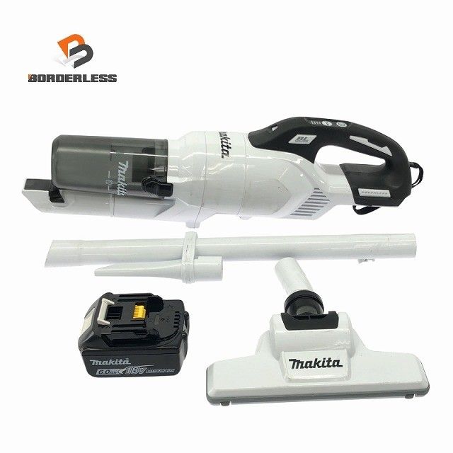 ☆比較的綺麗☆makita マキタ 18V 充電式クリーナー CL286FD 白