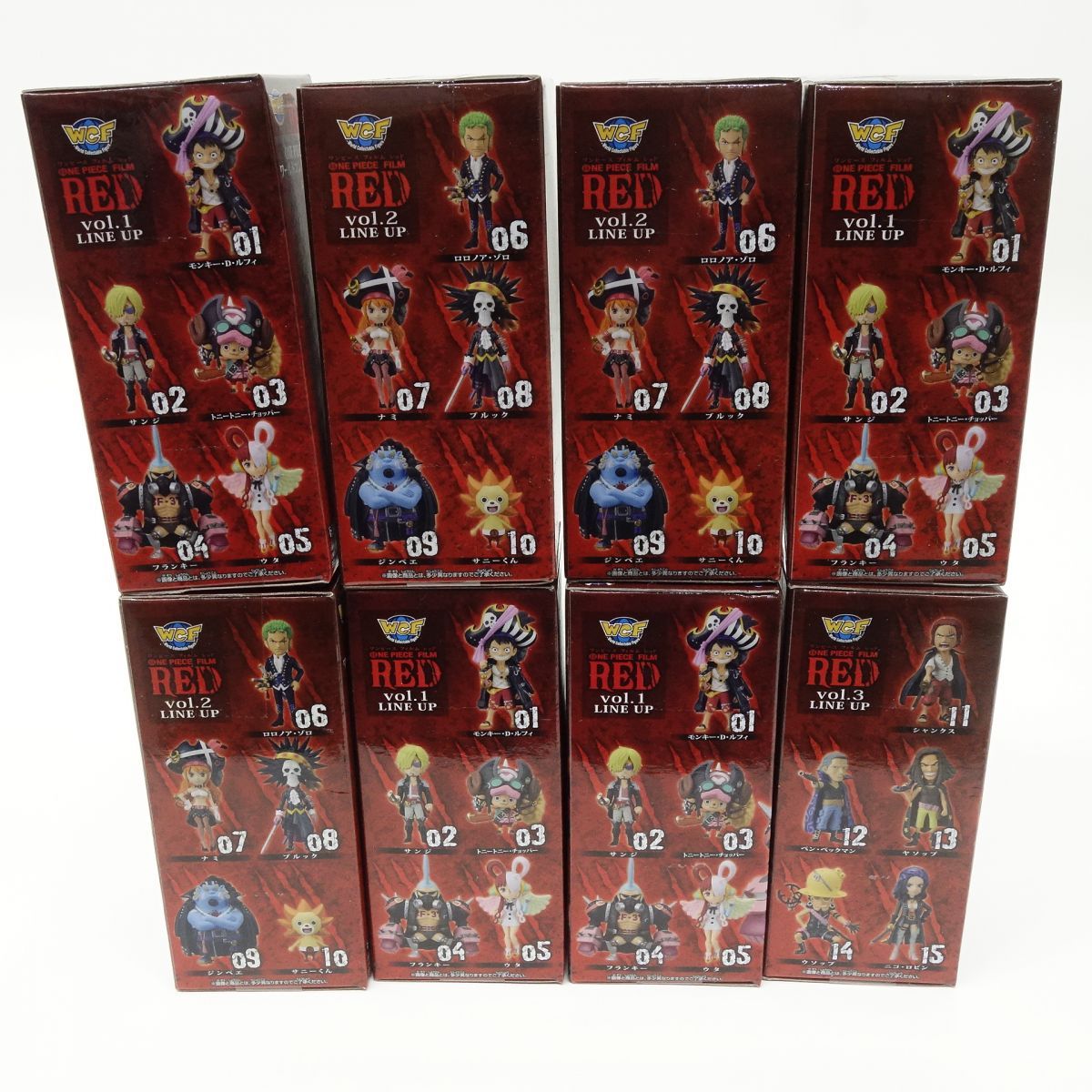 未開封】ワンピース ONE PIECE FILM RED ワールドコレクタブル