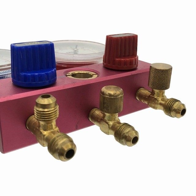 タスコ TA140G/TA141G ゲージマニホールド【船橋馬込店】【店頭取引限定】【中古】ITKQ3DEYO5PC ☆中古品☆TASCO タスコ ボールバルブ式 ゲージマニホールド TA141G