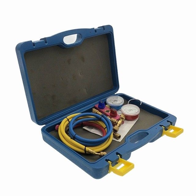 ☆中古品☆TASCO タスコ ボールバルブ式 ゲージマニホールド TA141G