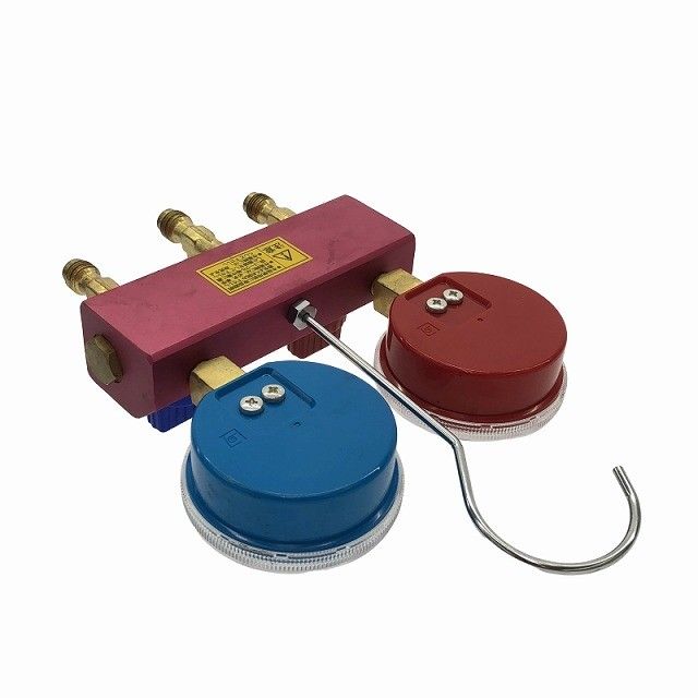 ☆中古品☆TASCO タスコ ボールバルブ式 ゲージマニホールド TA141G