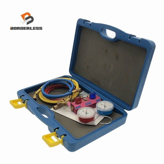 ☆中古品☆TASCO タスコ ボールバルブ式 ゲージマニホールド TA141G