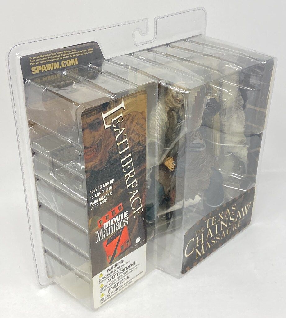 McFARLANE TOYS MOVIE MANIACS 07 LEATHERFACE 6インチ - メルカリ