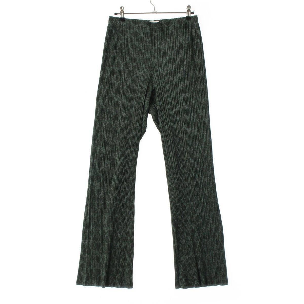 フースーヤ プリーツプリーズ イッセイミヤケ 98AW 牡丹 花 総柄 長袖 ワンピース