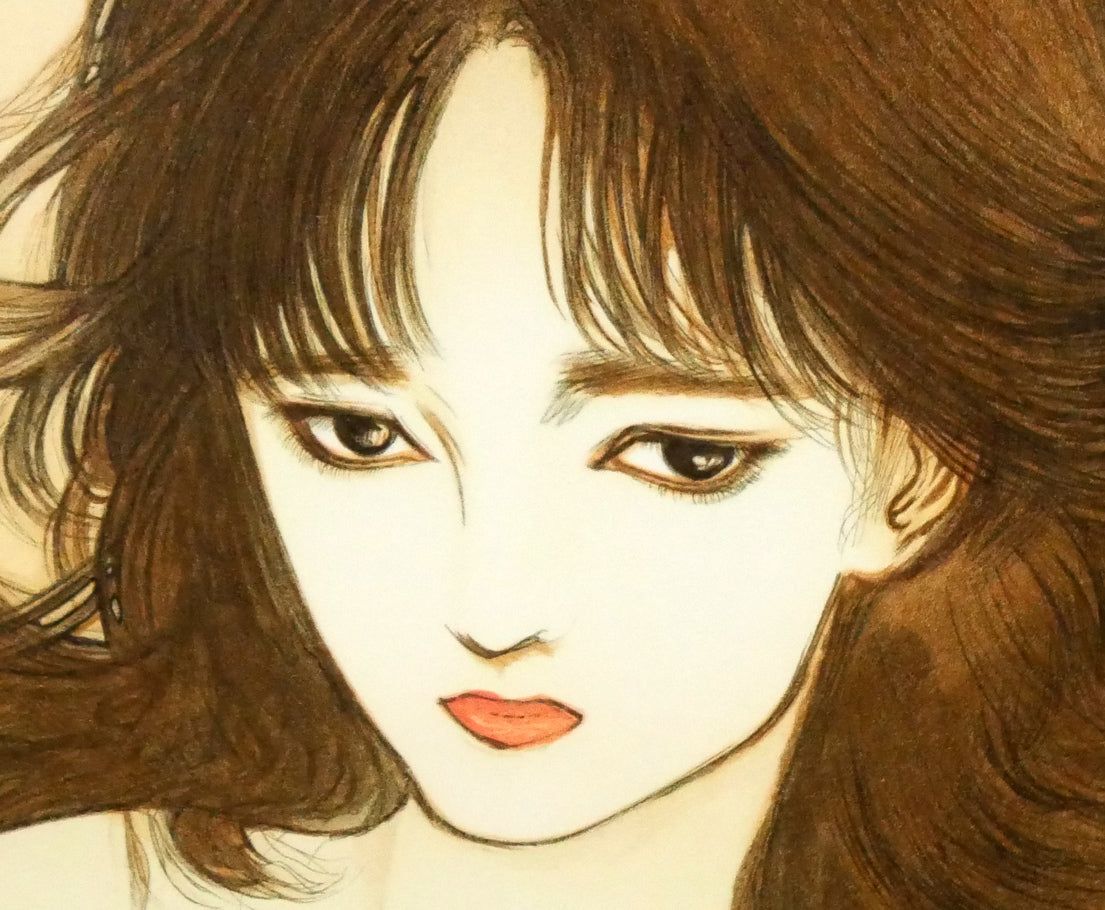 天野 喜孝「恋花-れんか-」リトグラフ・限定直筆サイン入り・保証書