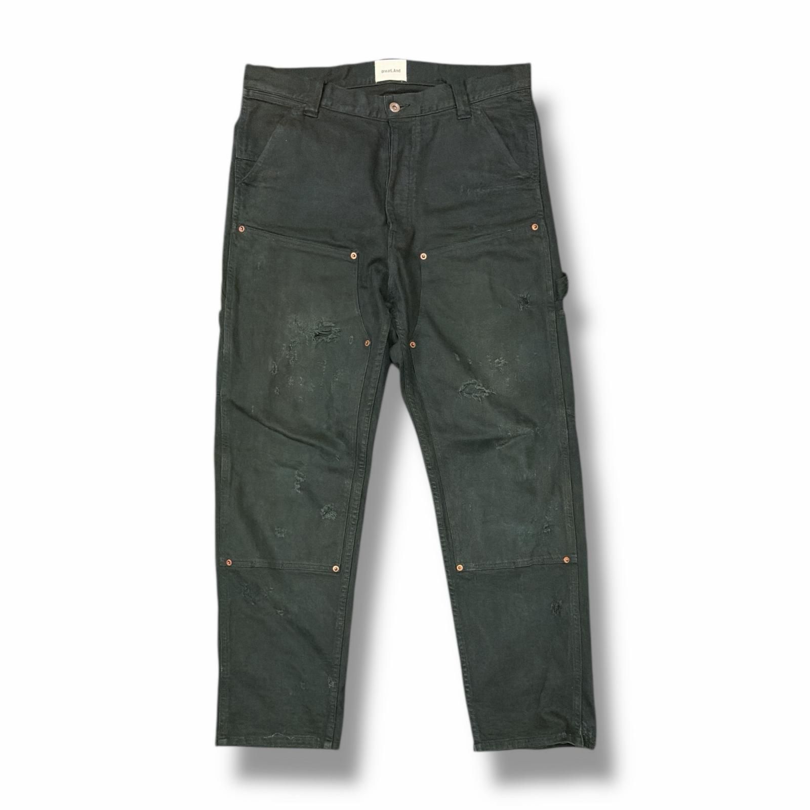 greatLand DOUBLE KNEE PAINTER PANTS ダブルニー ダックペインター