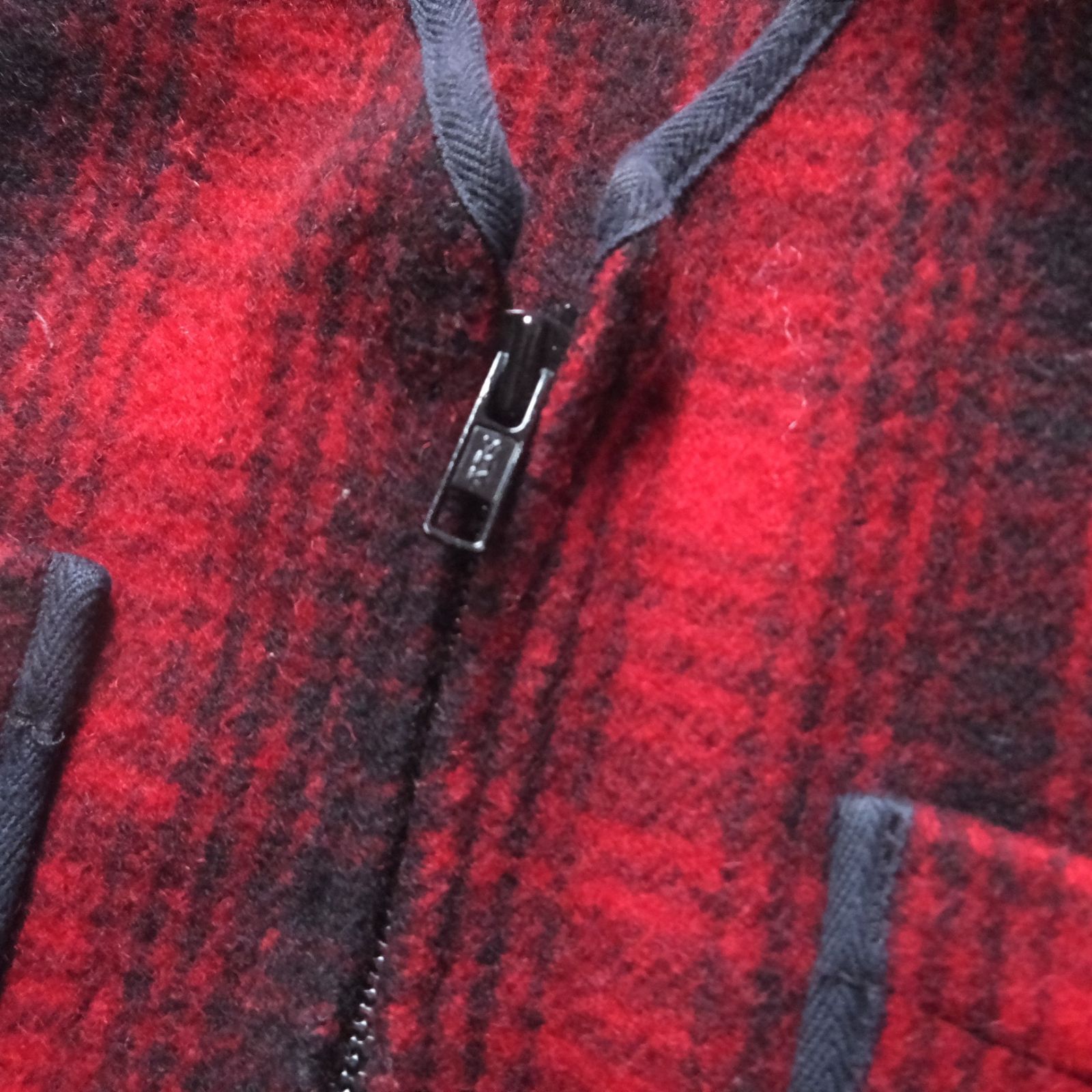 80s90s llbean wool check vest vest エルエルビーン ショップ ウール
