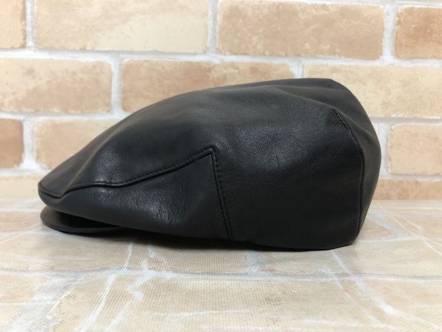 中古】 NUMBER (N)INE ナンバーナイン 00aw レザーキャスケット