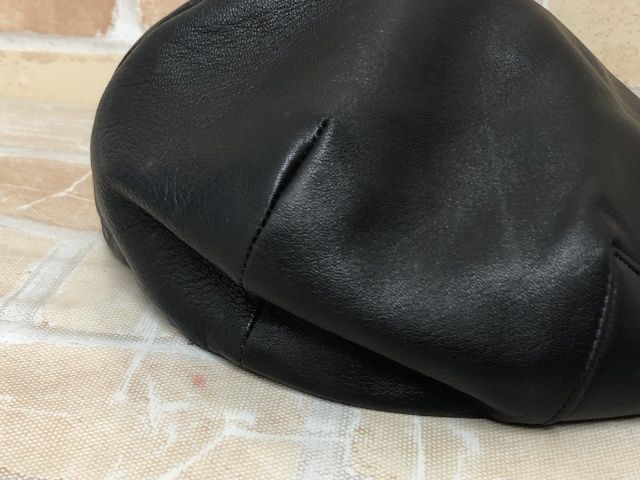 中古】 NUMBER (N)INE ナンバーナイン 00aw レザーキャスケット