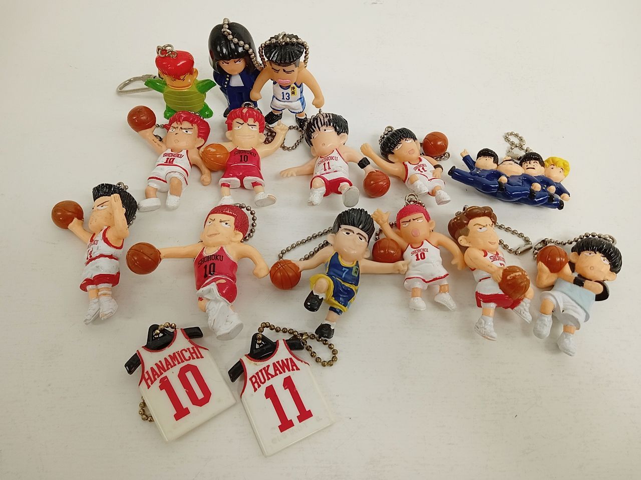スラムダンク キャラクターコレクションピンズ キーホルダー まとめ