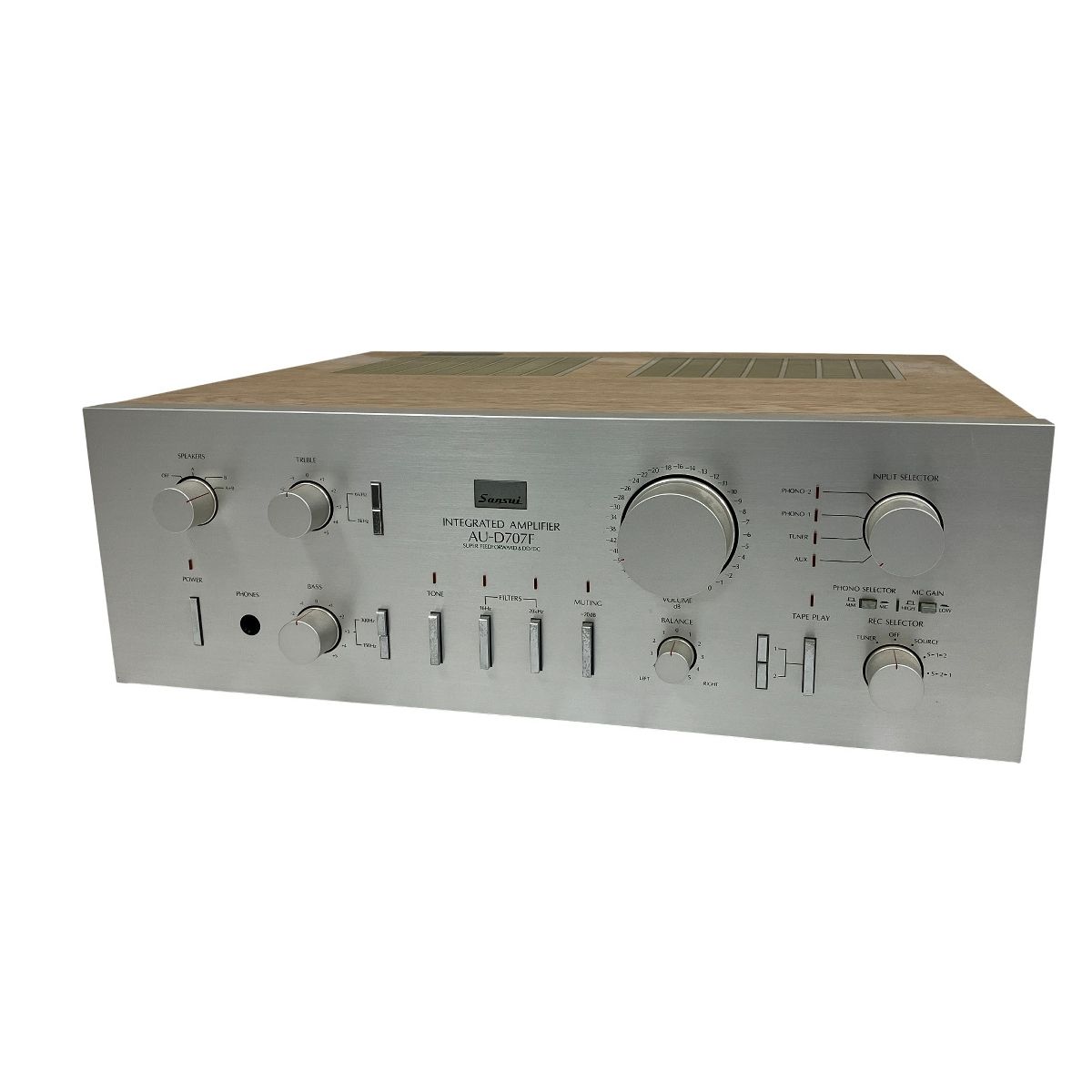 SANSUI AU-D707F プリメインアンプ オーディオ サンスイ 音響機材 中古