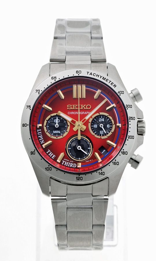 ルパン三世 SEIKO 腕時計　ソーラー クロノグラフ　ウォッチ セイコー / SEIKO クロノグラフ ルパン三世 SEIKO オフィシャル