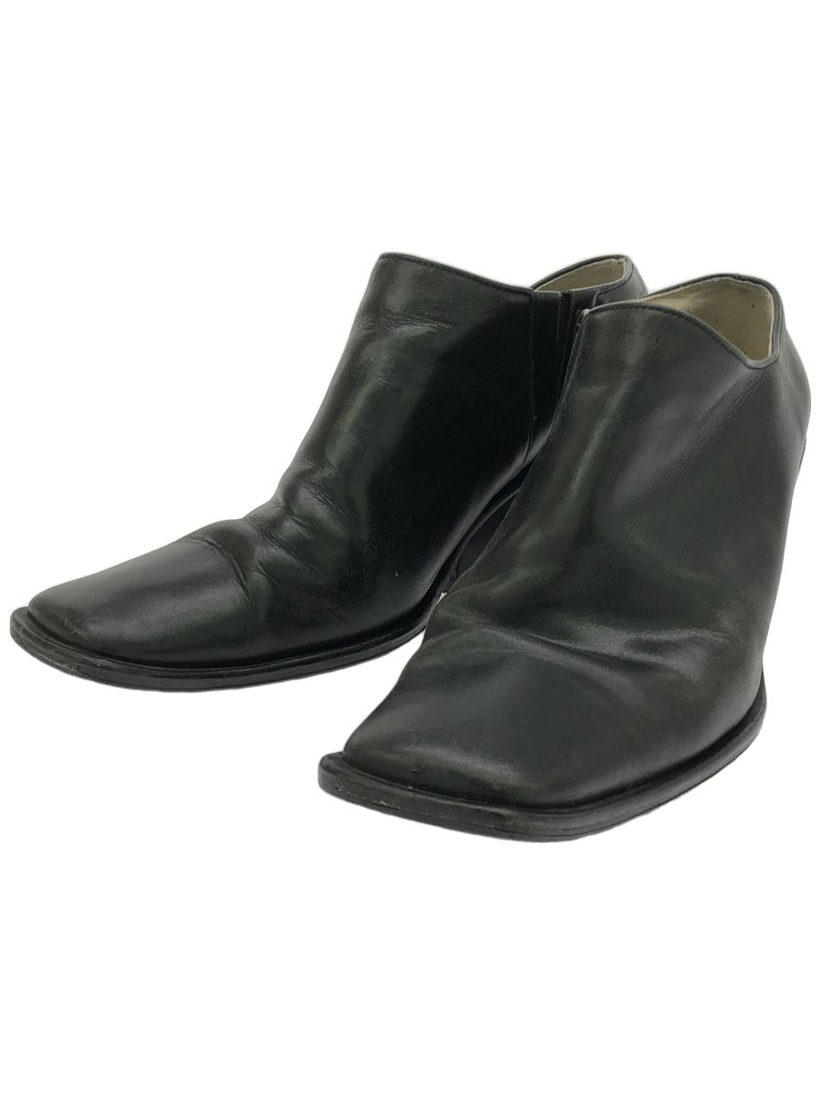 UNTISHOLD (アンチショルド) Naty-2 Leather/black 18002 サイドゴア