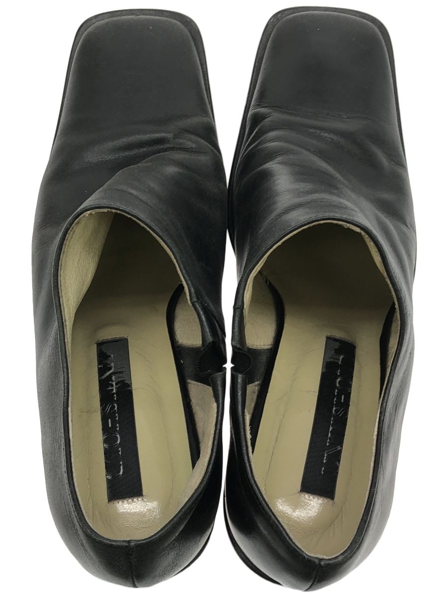 UNTISHOLD (アンチショルド) Naty-2 Leather/black 18002 サイドゴア