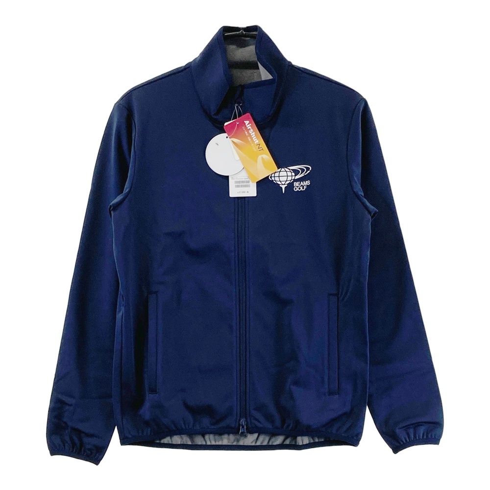 サイズ：S BEAMS GOLF ビームスゴルフ ジップジャケット ロゴプリント