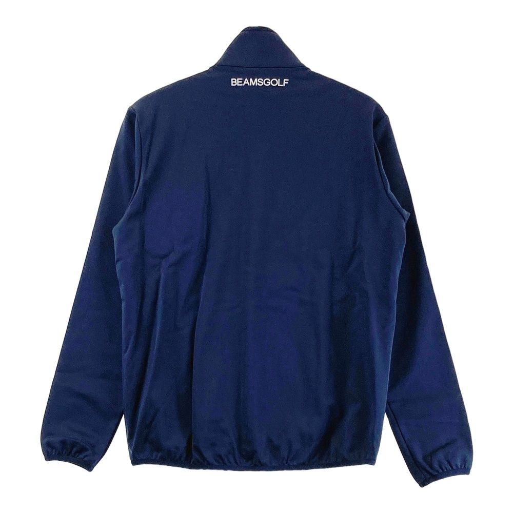 サイズ：S BEAMS GOLF ビームスゴルフ ジップジャケット ロゴプリント