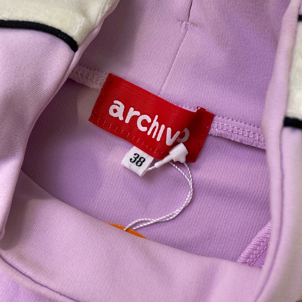 サイズ：38 ARCHIVIO アルチビオ 2023年モデル ハイネック 長袖Tシャツ
