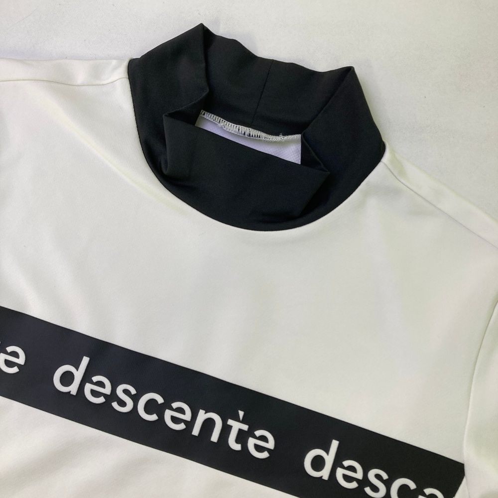 Descente ゴルフ レディース長袖シャツ デサントゴルフ DESCENTE ゴルフ 胸ジップポケット付き長袖ポロシャツ
