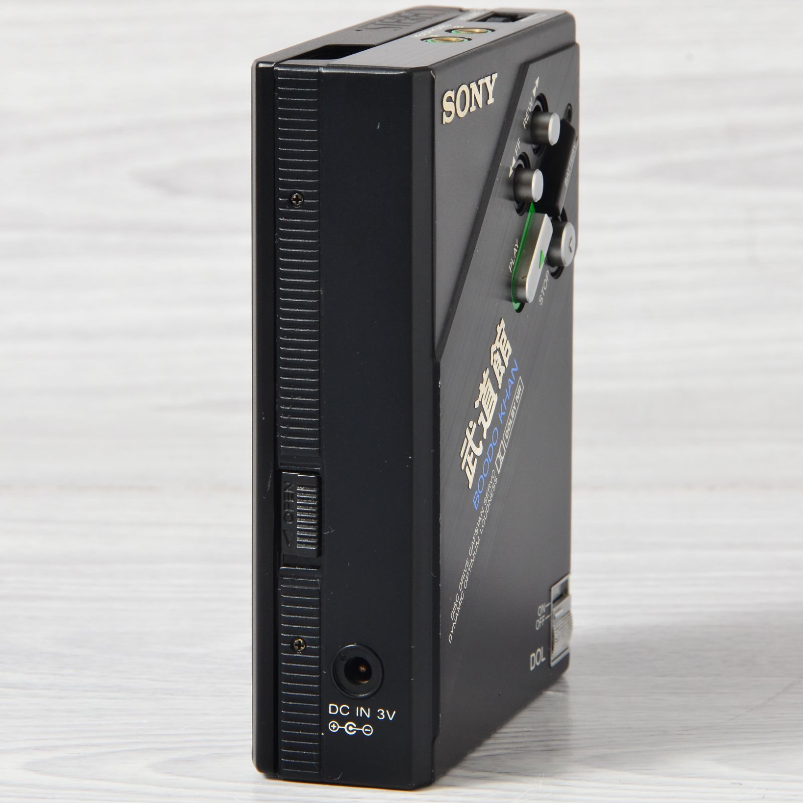 SONY WALKMAN DD-100 武道館 カセットウォークマン ブラック 整備済