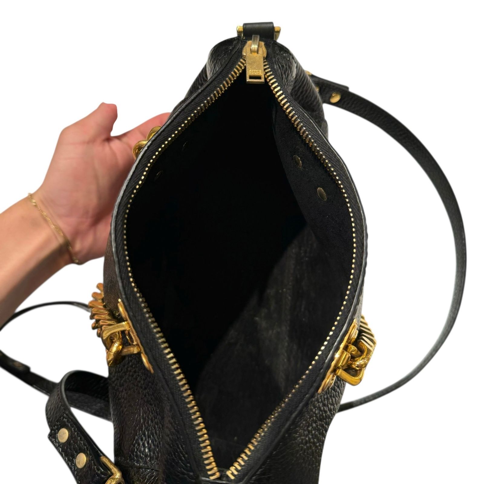 【今週末までの出品】ソフィーヒュルム SOPHIE HULME ソフィーヒュルム - Sophie Hulme | Square Tote Silver Saddele