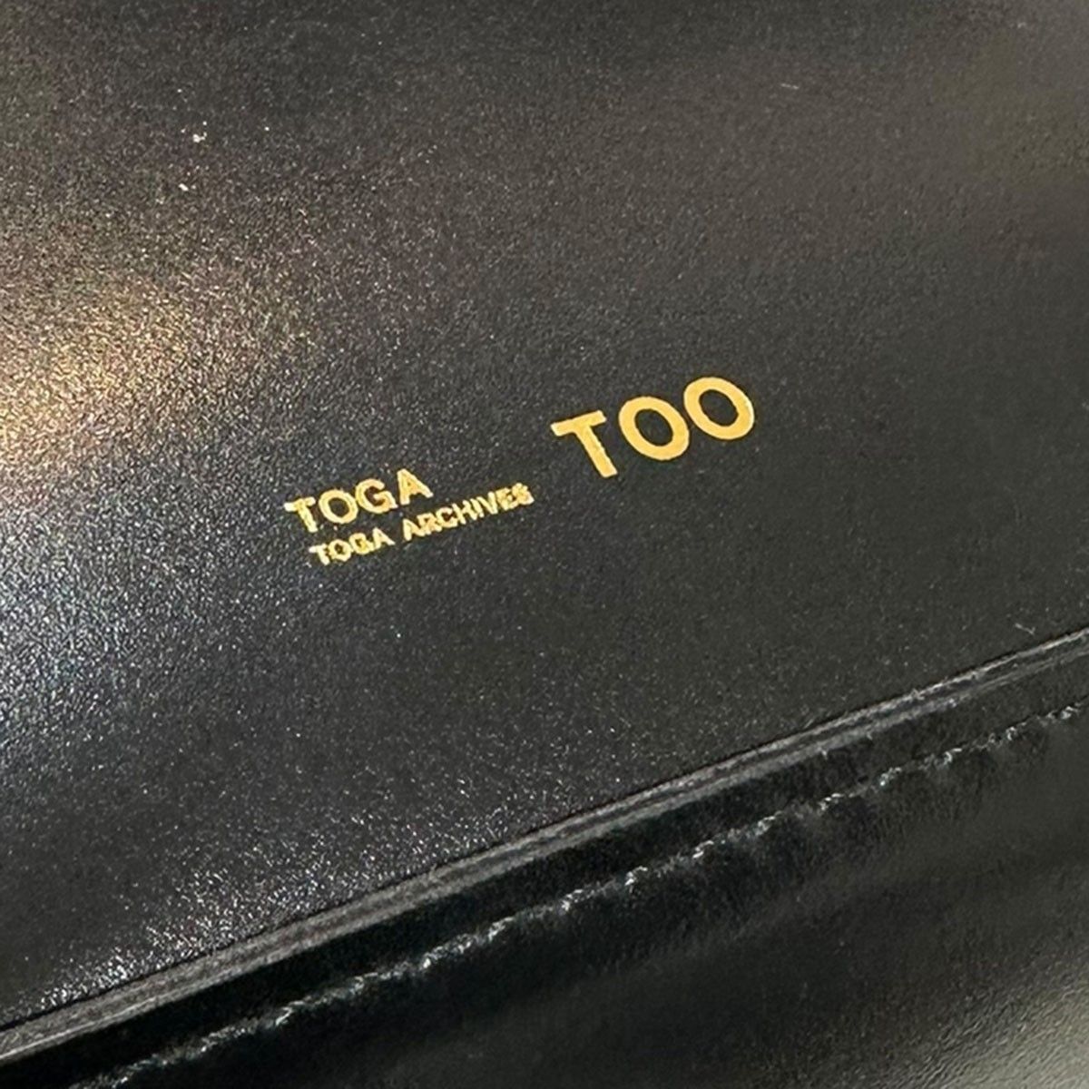 TOGA TOO 25SS Leather shoulder bag レザーショルダーバッグ TZ251 