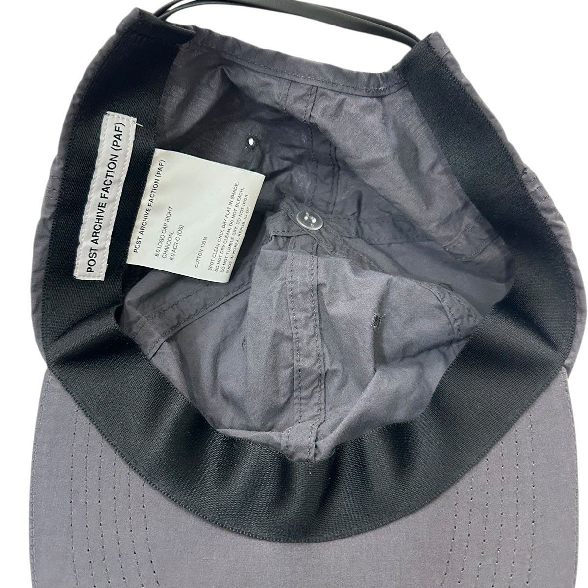 帽子 POST ARCHIVE FACTION 8.0 Archive Cap POST ARCHIVE FACTION - ポストアーカイブファクション】8.0 LOGO CAP