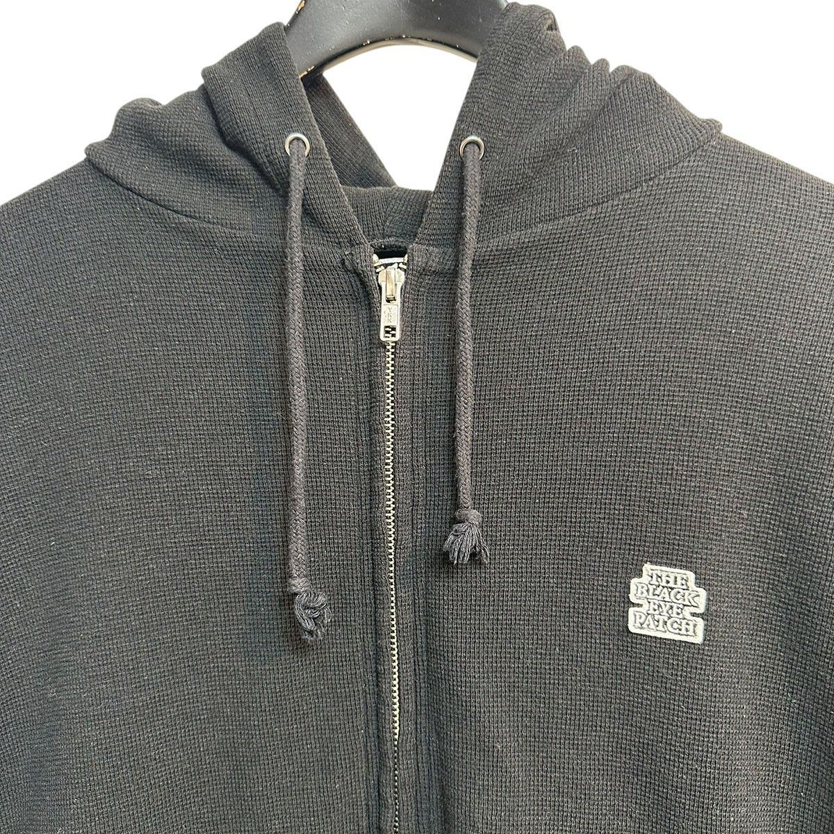 【THE BLACK EYE PATCH】サーマル ジップアップ フーディー BlackEyePatch SMALL OG THERMAL ZIP HOODIE スモールロゴサーマル