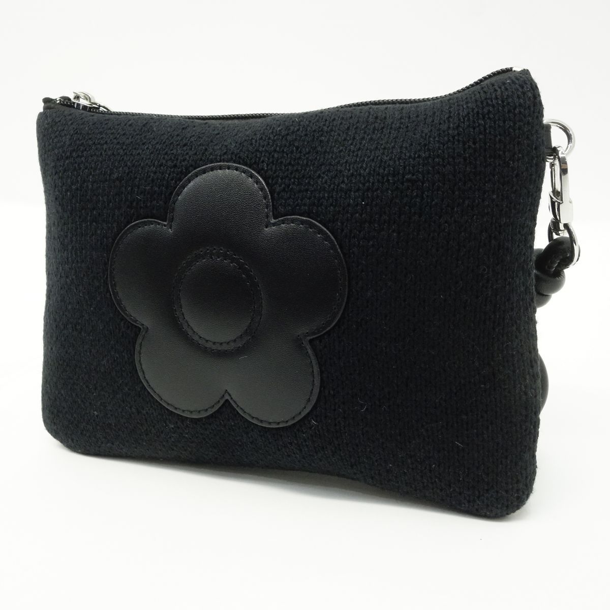 MARY QUANT マリークワント ショルダーポーチ ブラック ※中古 - メルカリ