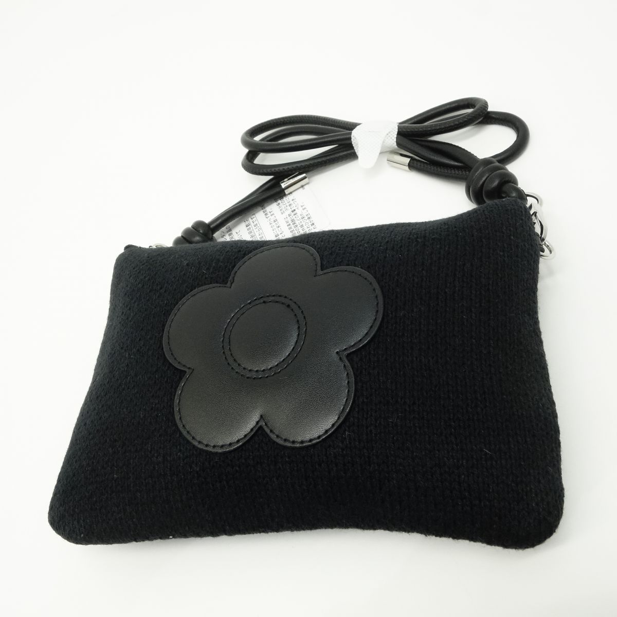 MARY QUANT マリークワント ショルダーポーチ ブラック ※中古 - メルカリ
