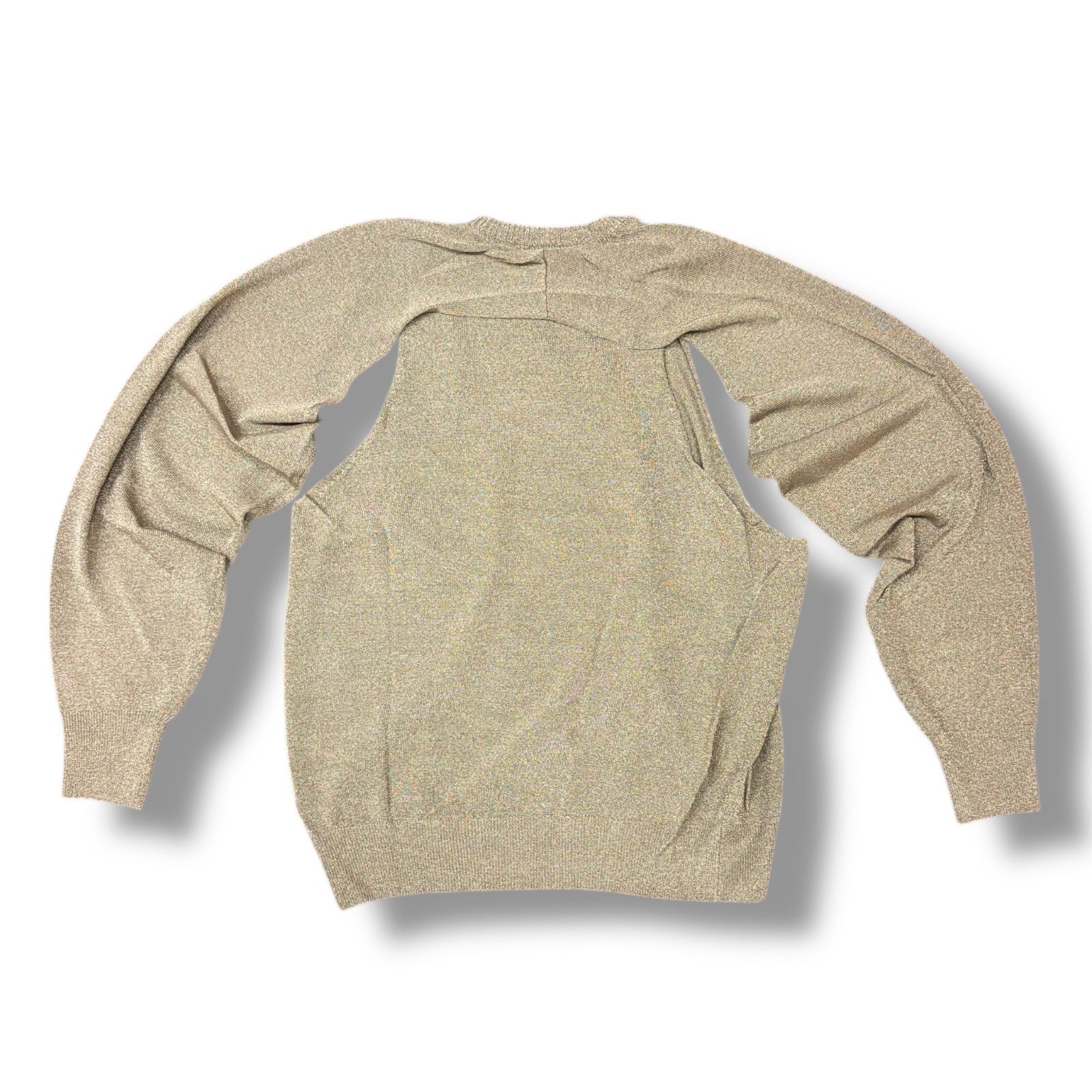 参考上代41800円 未使用 stein(ssstein) GLITTER KNIT LAYERED RAGLAN 