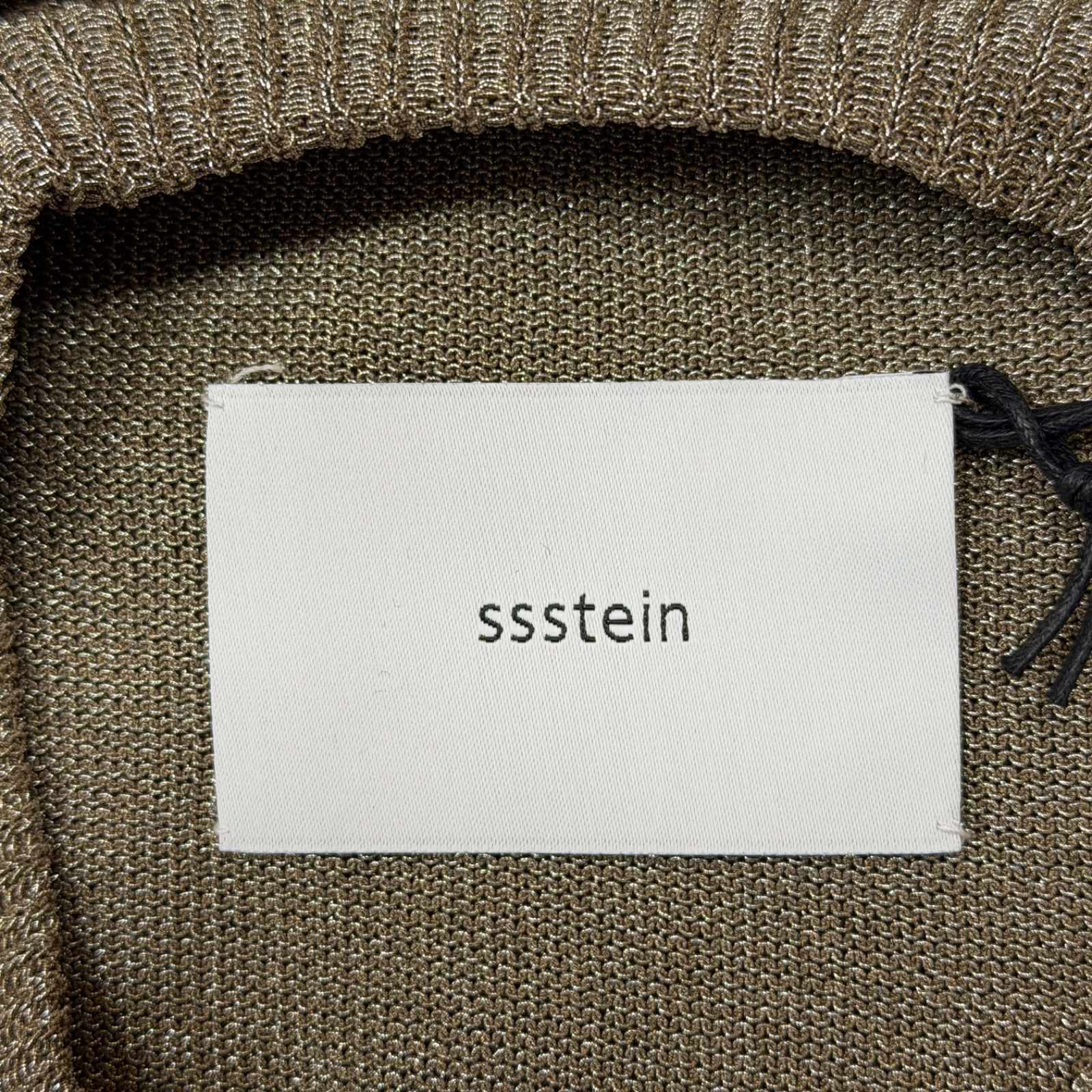 参考上代41800円 未使用 stein(ssstein) GLITTER KNIT LAYERED RAGLAN 