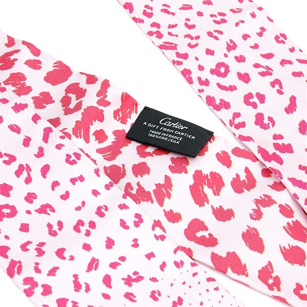 広尾店】美品 カルティエ Cartier バンドー スカーフ レオパード