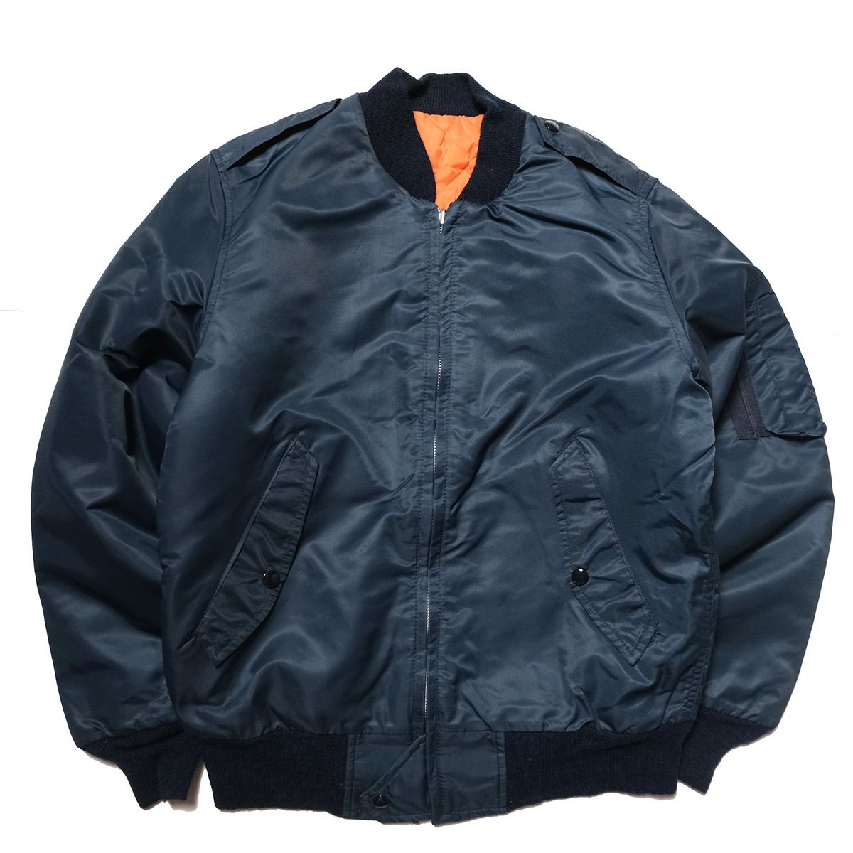 ハ*ト様 90s~ USA製 SPIEWAK N-2B フライトジャケット　38 デッドストック 90's USA製 スピワック L-2B フライトジャケット 紺