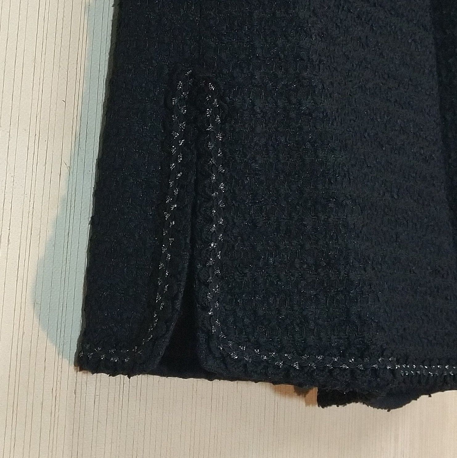 新品】BORDERS at BALCONY ツイードパンツ TWEED ワイドパンツ