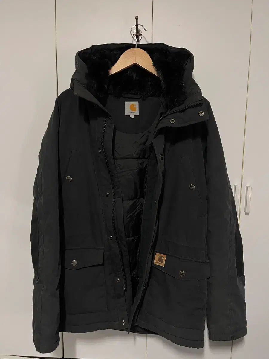 Carhartt トラッパーパーカー ブラック M Carhartt WIP カーハート WIP 
