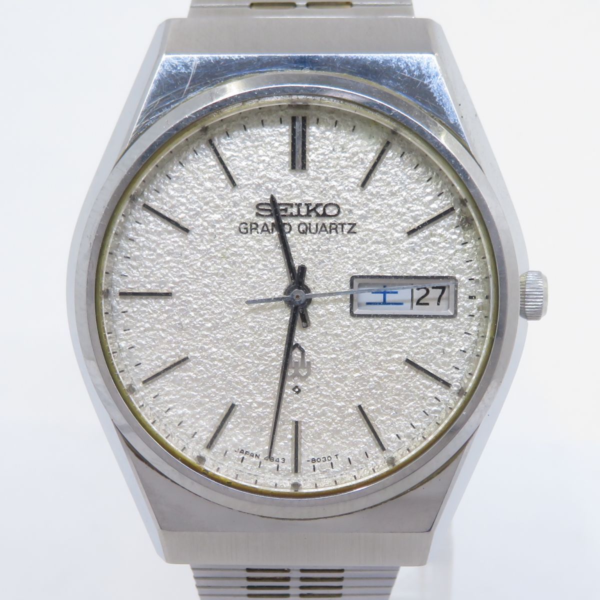 SEIKO セイコー 4843-8100 デイデイト グランドクオーツ 腕時計 社外
